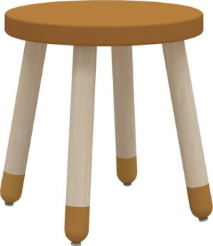 Hořčicová dětská stolička Flexa Dots