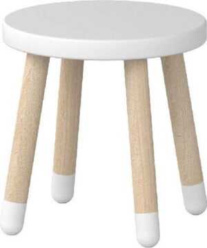 Bílá dětská stolička Flexa Dots
