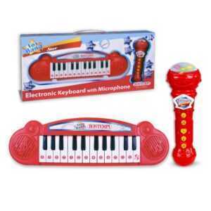 Bontempi Mini klávesnice a mikrofon Karaoke 35 x 10 x 3