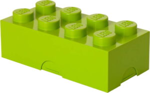 Limetkově zelený svačinový box LEGO®